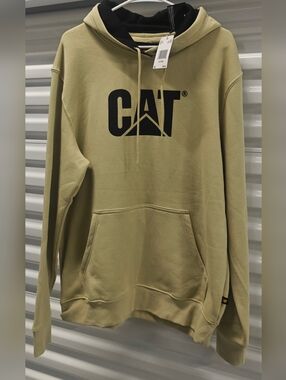 Caterpillar Fristou Hoodie Size Xl New Beige